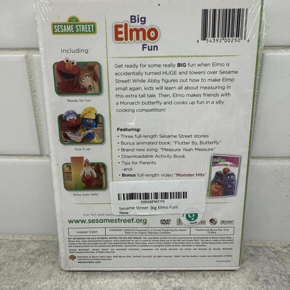 SESAME STREET - Big Elmo Fun DVD - Picture 6 of 6